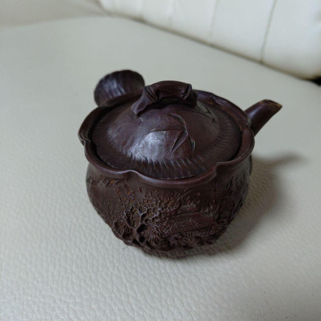 ★お値下げ★骨董品　鳥が出てくる急須