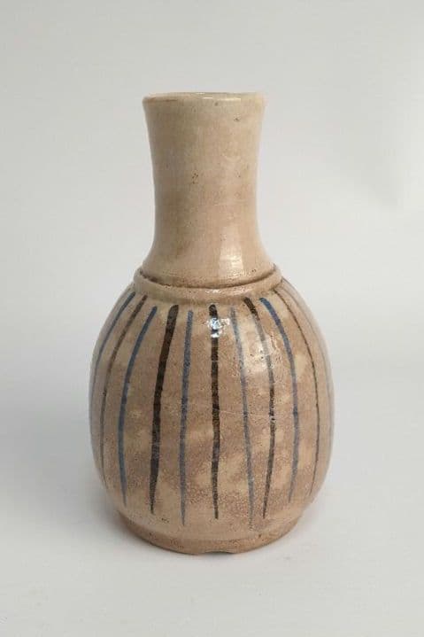 絵瀬戸　徳利　麦藁手