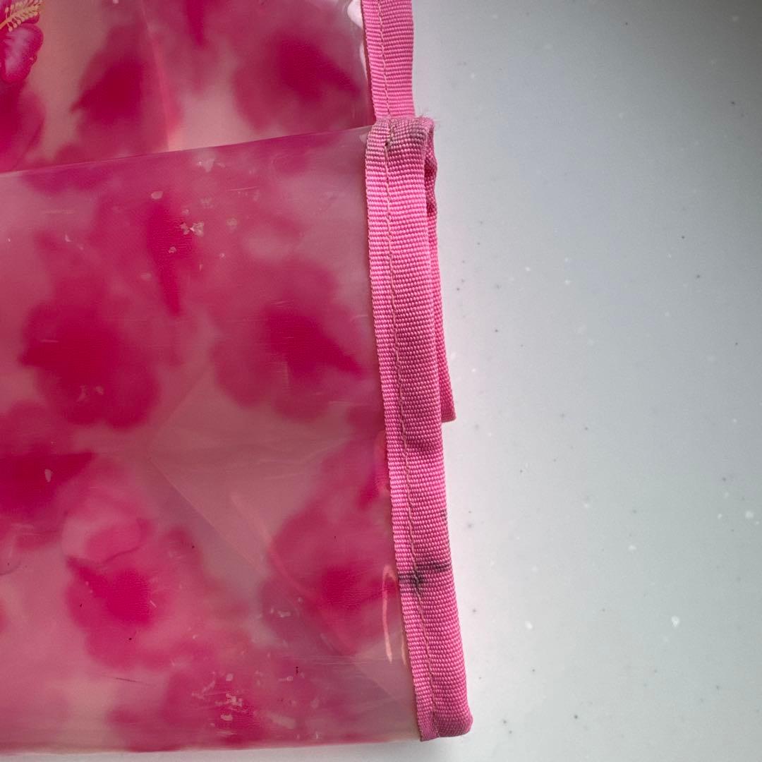 ハローキティ 日焼けキティ プールバッグ　ビニールバッグ レトロ