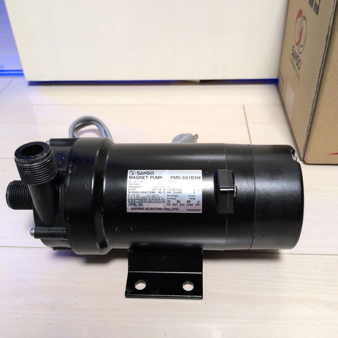 美品★三相電機(SANSO) 　マグネットポンプ PMD-５８１B２М