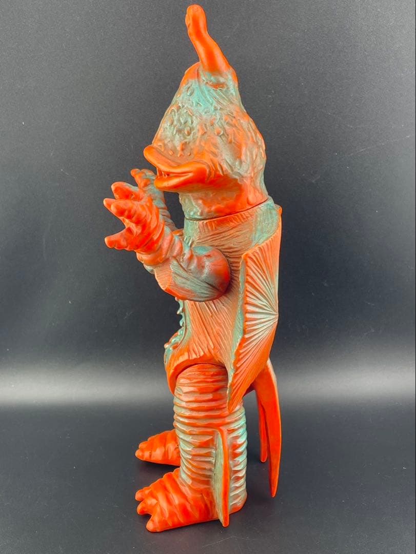 【中古品】凍結怪獣ガンダー　当時物　ウルトラマン怪獣　マルサン　ブルマァク