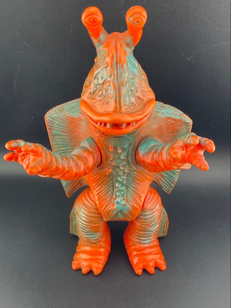 【中古品】凍結怪獣ガンダー　当時物　ウルトラマン怪獣　マルサン　ブルマァク