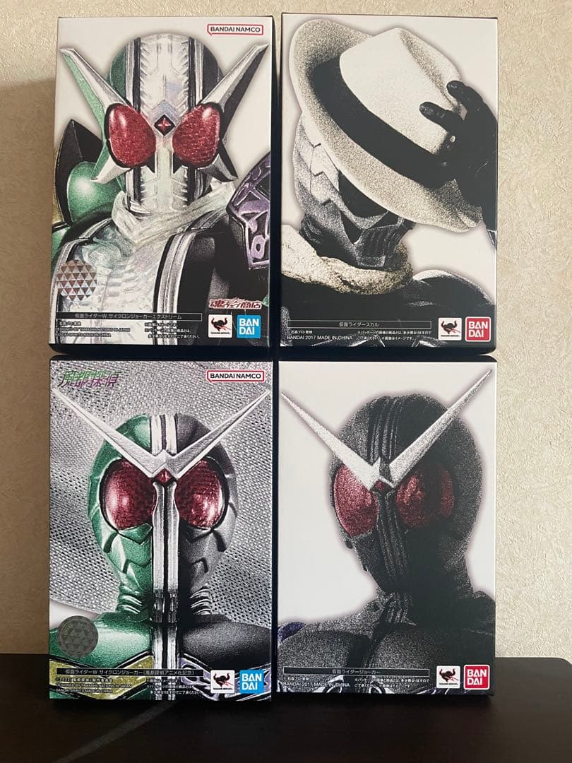 S.H.Figuarts 真骨彫製法 仮面ライダーW 4点セット