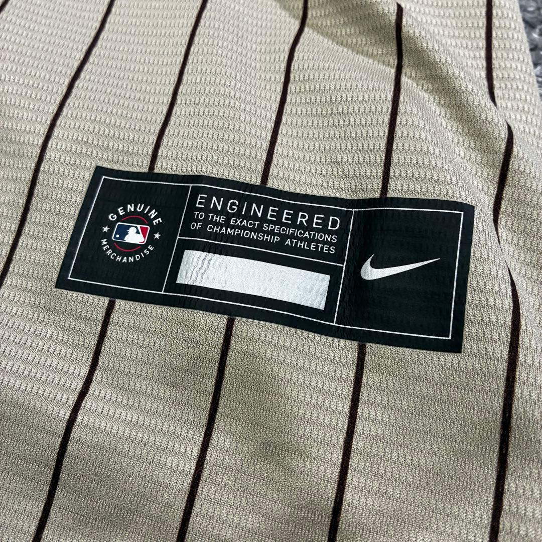 【美品】NIKE パドレス ダルビッシュ #11 レプリカ XL 限定色 タン