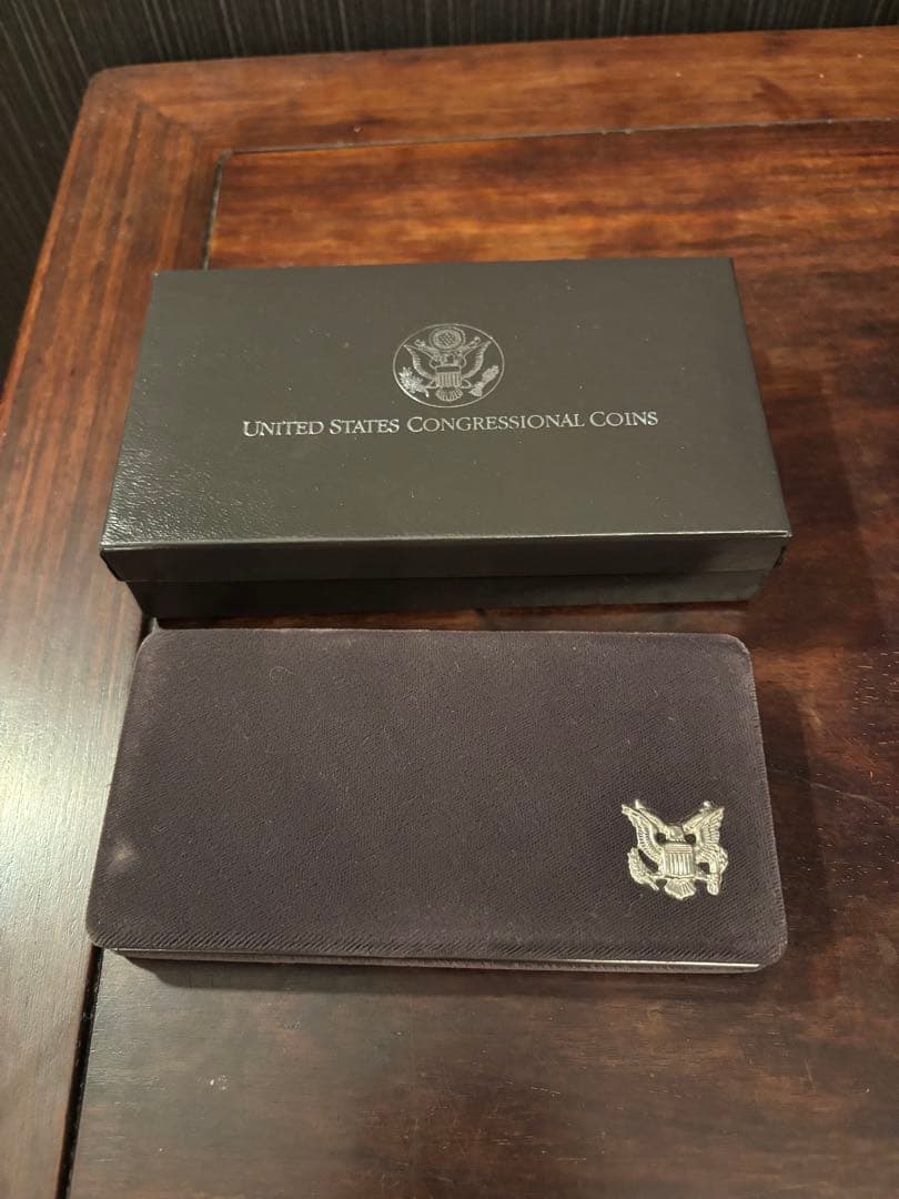 1989年 アメリカ銀貨 アメリカ議会創始200年記念銀貨 白銅貨 2枚セット