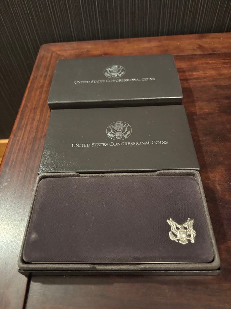 1989年 アメリカ銀貨 アメリカ議会創始200年記念銀貨 白銅貨 2枚セット