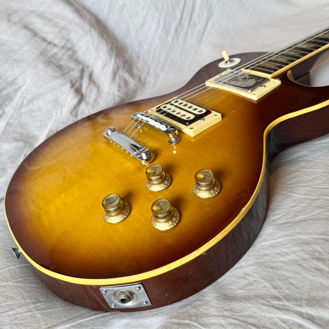 【希少】グレコレスポールEG420 フレイム杢 チェリーサンバースト1972年製