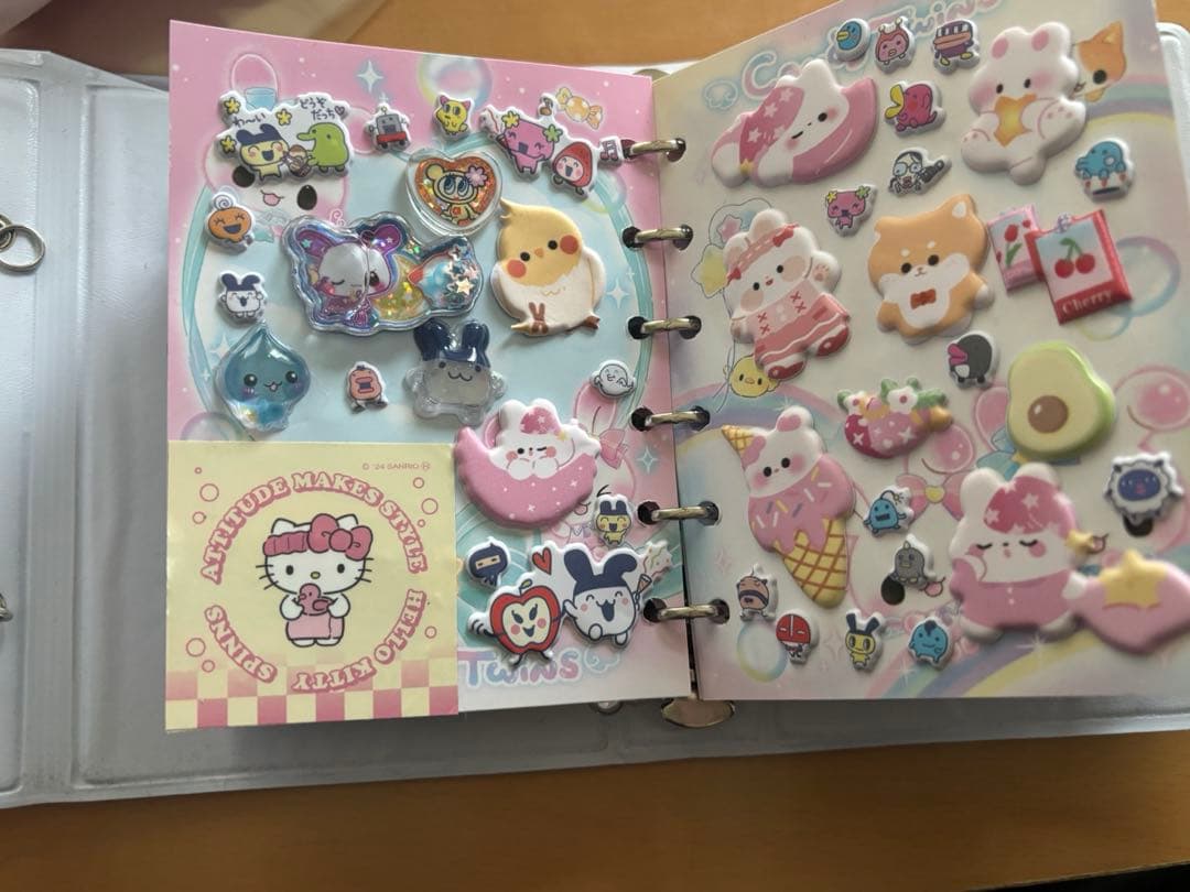 シール帳完成品 たまごっち しずくちゃん サンリオ