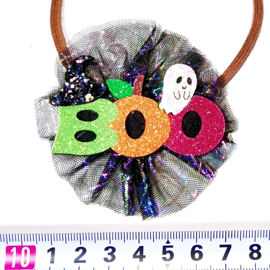 業務用フェルトトリミングチョーカー　リボン　10月　ハロウィン　ペットサロン