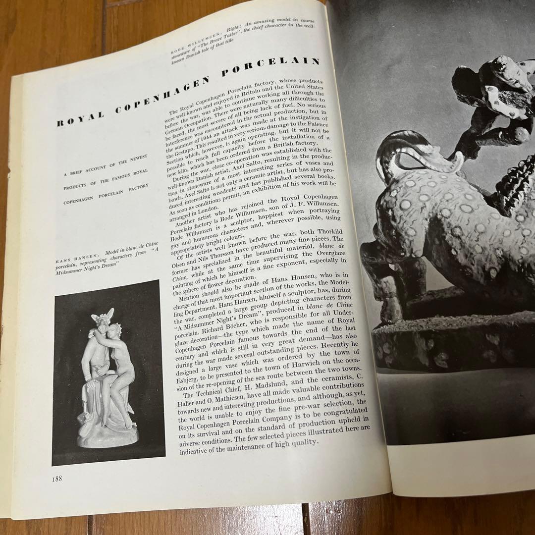 セシルビートン 顔写真入り絵画使用広告　1946年