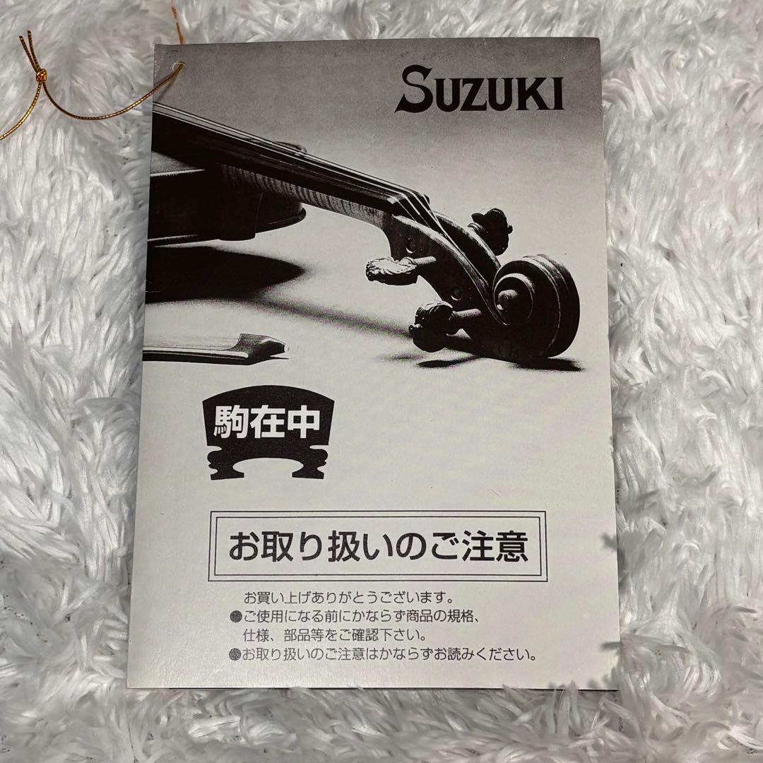 SUZUKI バイオリンNo.210 4/4 2017年 超美品　ニャンコ