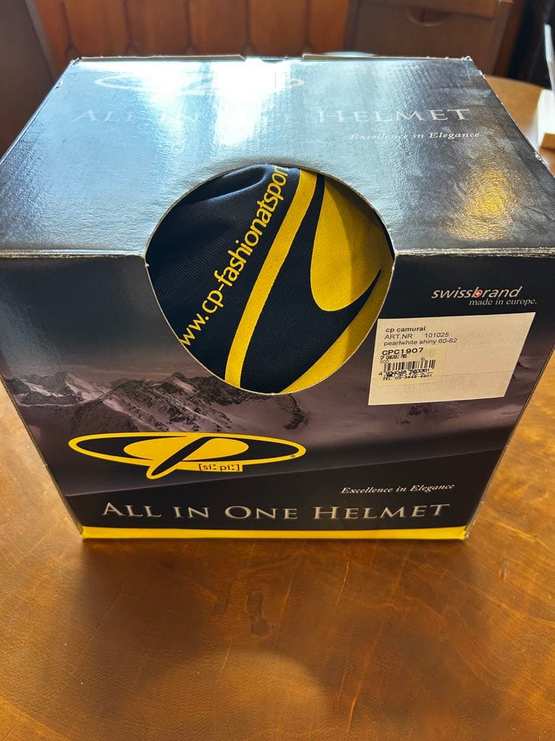 【新品】CP バイザー付ヘルメットCP CAMURAI PWS