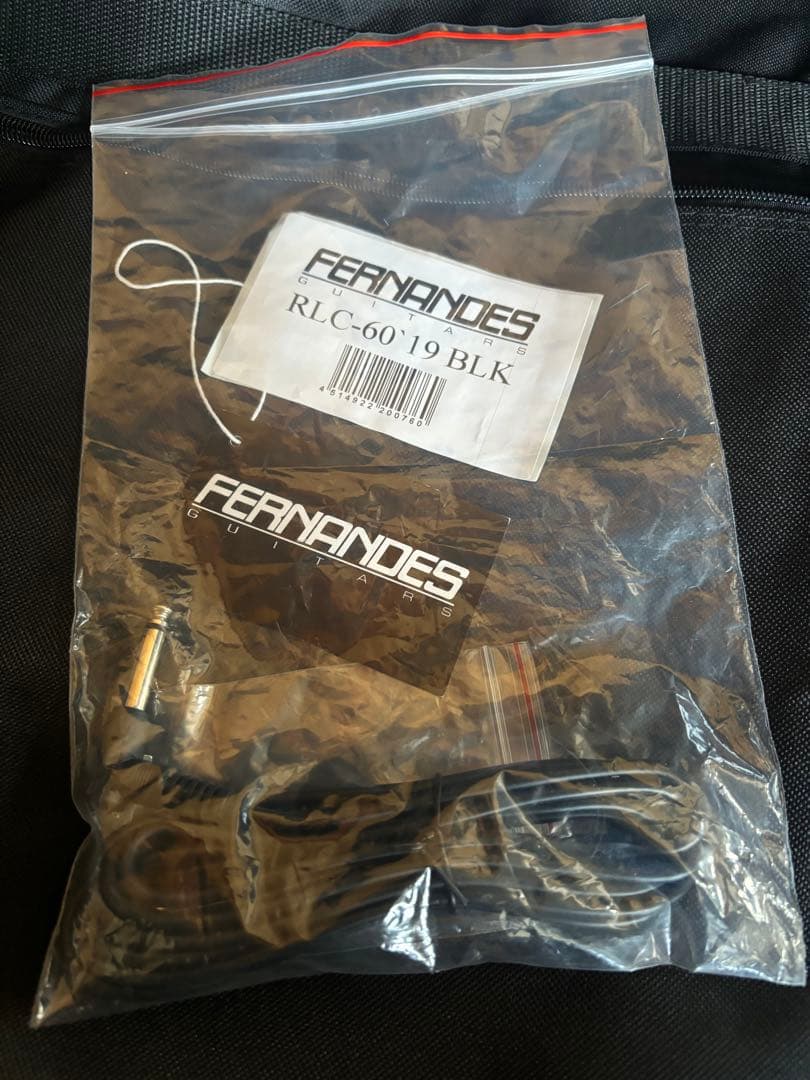 フェルナンデス バーニー Bunny レスポールカスタム　RLC-60 黒 美品