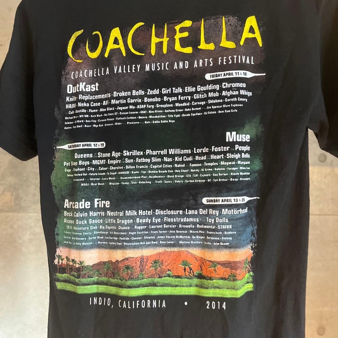ミュージシャン COACHELLA Festival 2014 S/S Tee