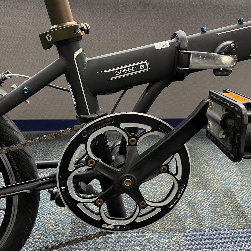 ●DAHON●SPEED 8 折りたたみ自転車 20inch ミニベロ クロモリ