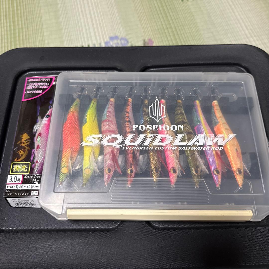 エギ 番長3.5号9個セット‼️宇崎日新エギ3号新品‼️