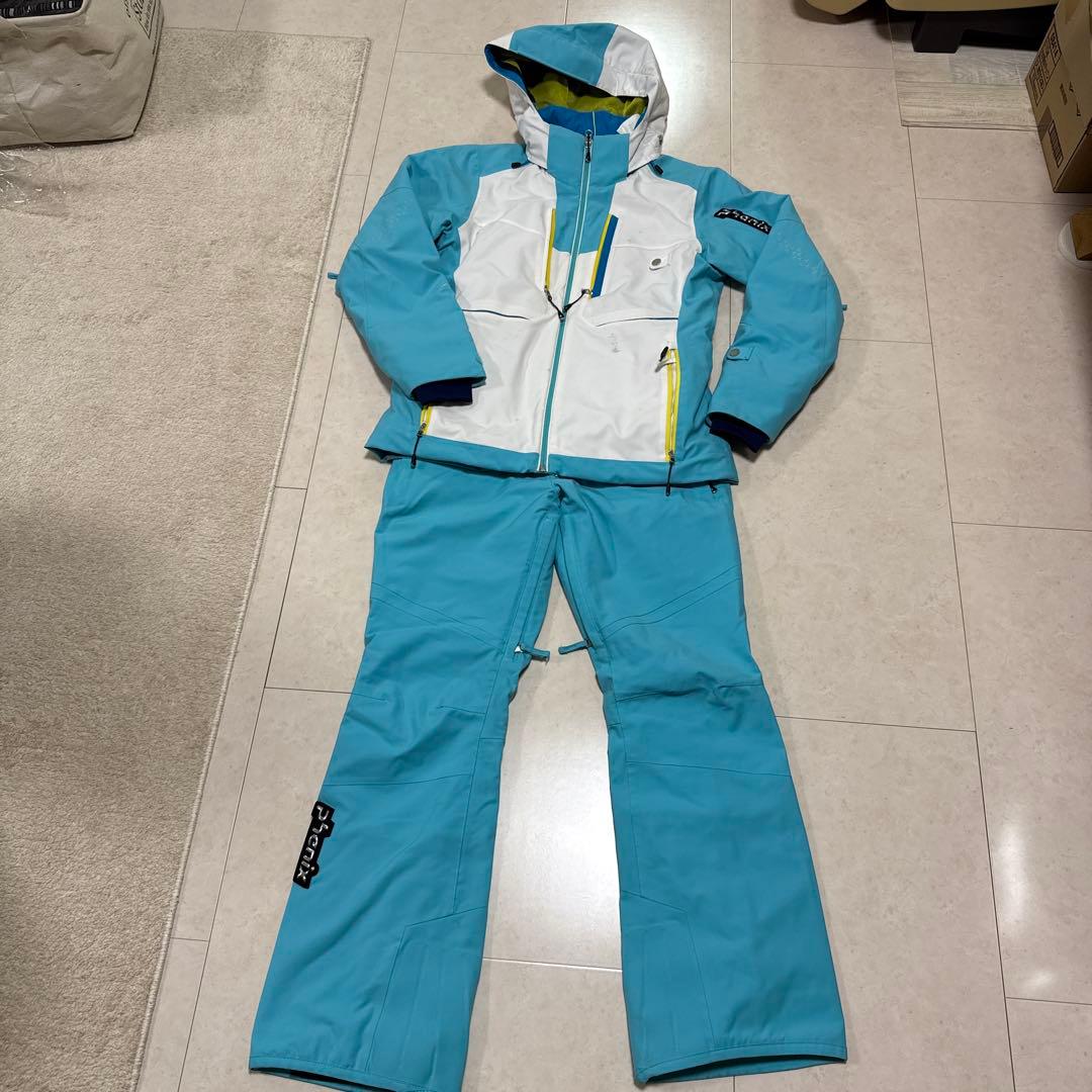 J*A様 フェニックス、スキーウェア 水色/ホワイト