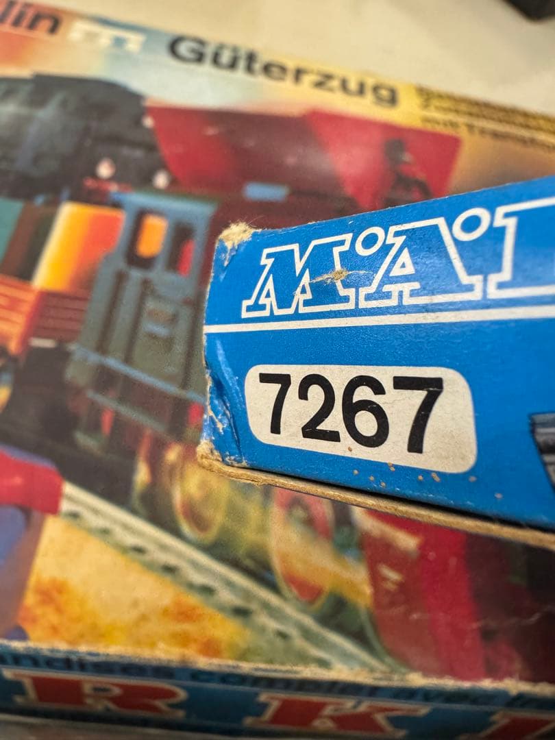 当時物 MARKLIN メルクリン HOセット 蒸気機関車 3029 5121