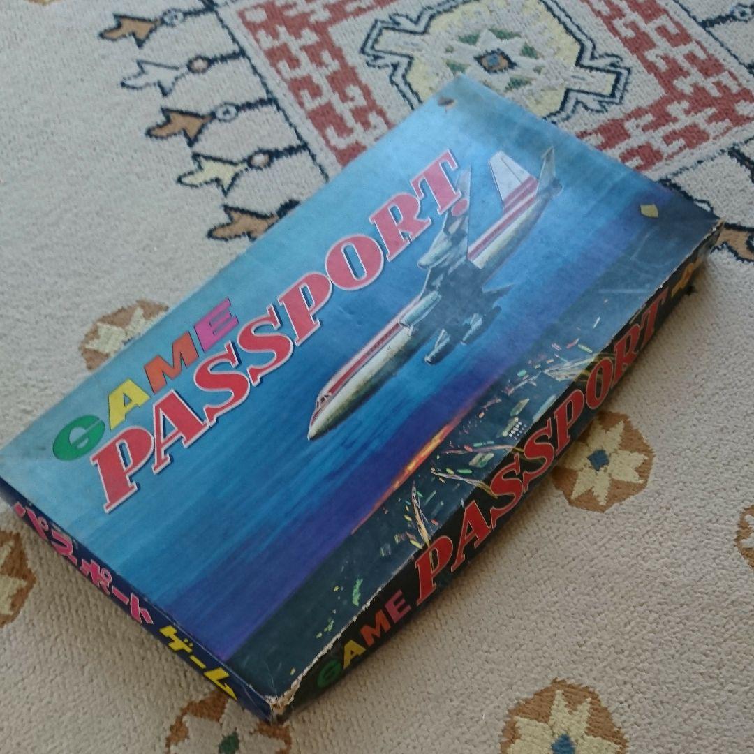 ❤️昭和レトロ ゲーム パスポート マウント ボード ゲーム