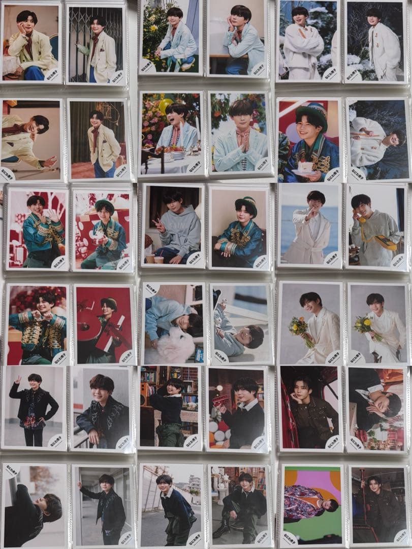 なにわ男子 長尾謙杜 公式写真 まとめ売り