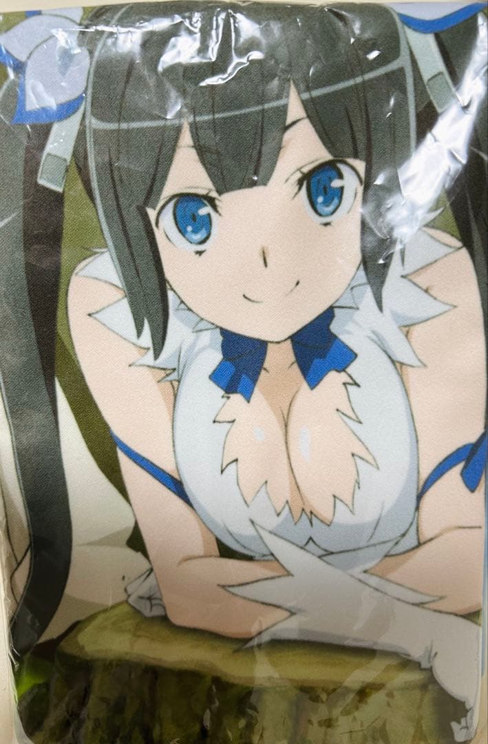 ダンまち　ヘスティア　リリルカ　アイズ　布？タオル？タペストリー？