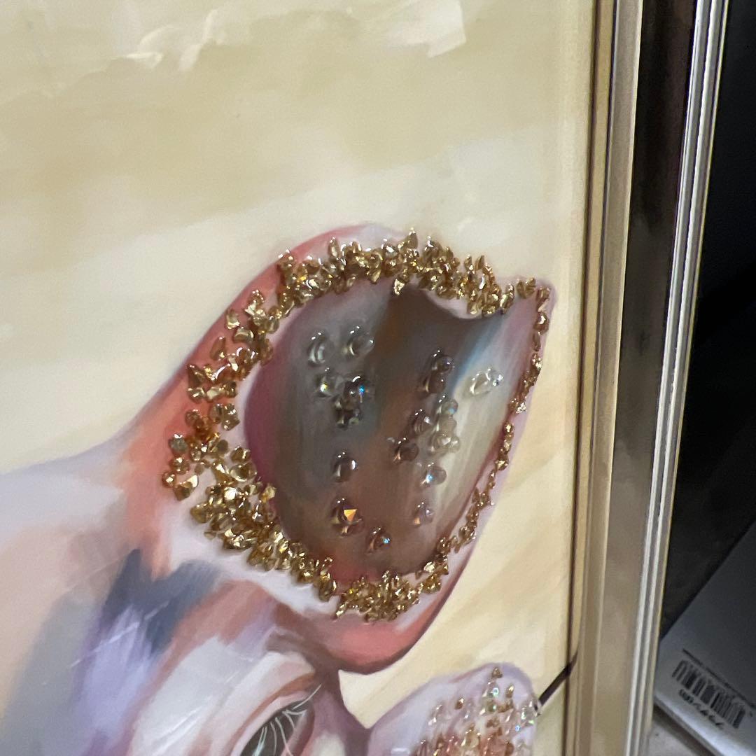 美品！壁掛け装飾 豚の顔 絵画