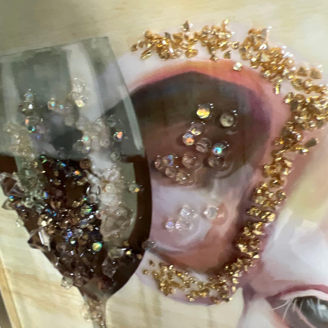 美品！壁掛け装飾 豚の顔 絵画