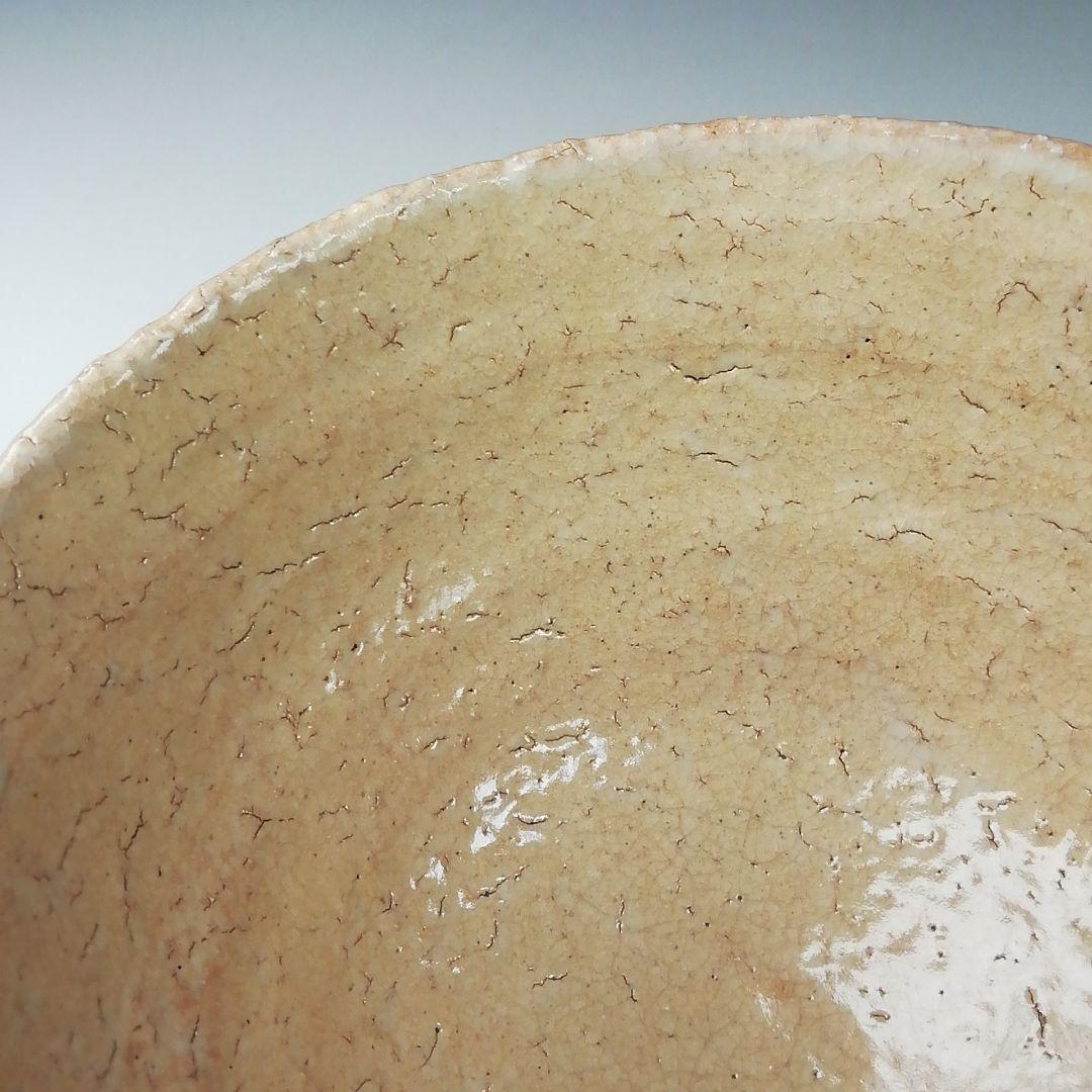 Ｔ３４４　茶碗　『萩茶碗』『林紅陽 造』　共箱　抹茶碗　茶道具