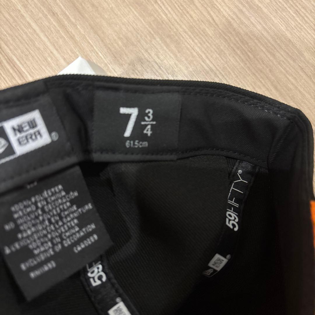 ニューエラ 59FIFTYキャップ　7.3/4 限定品・上原浩二モデル