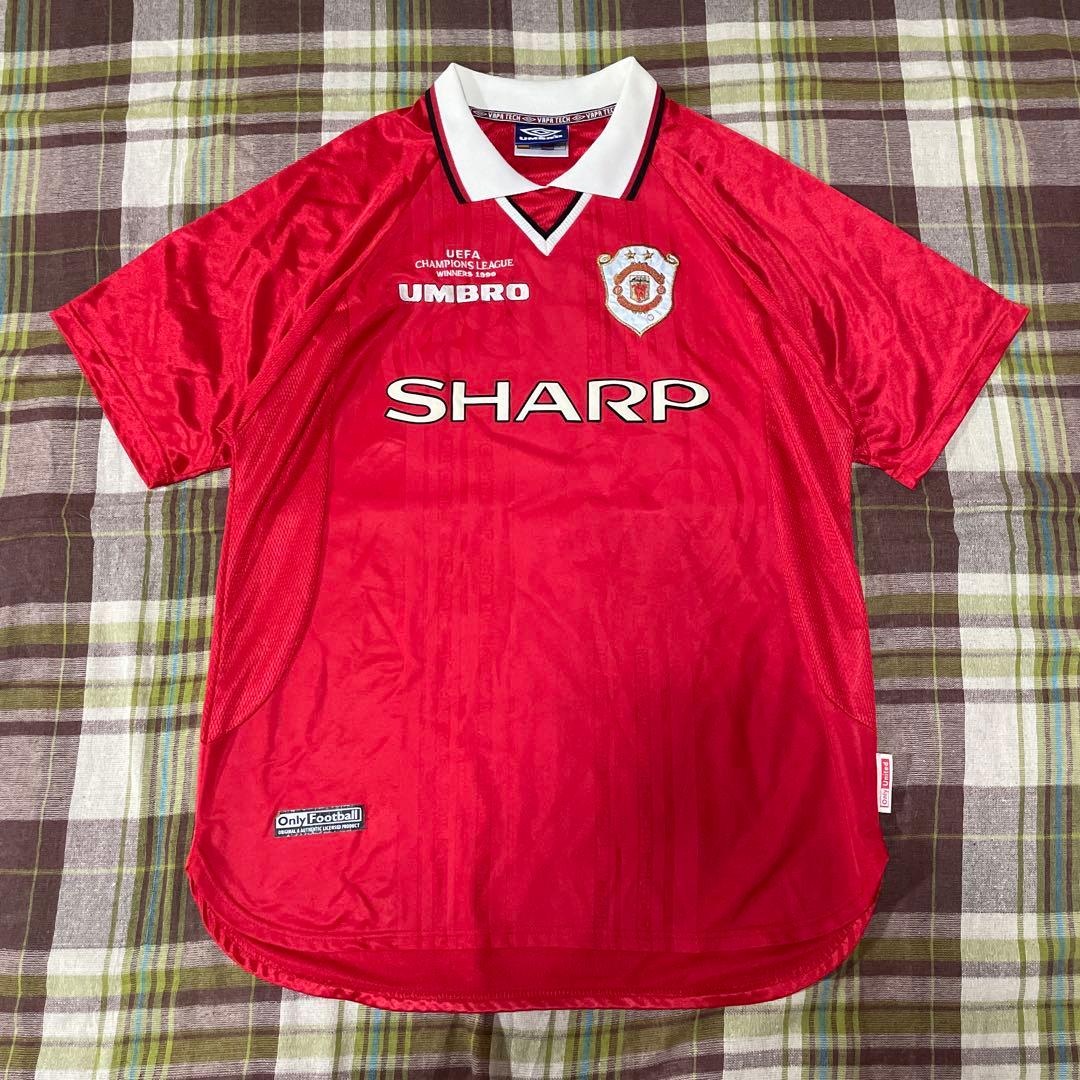 UMBRO マンチェスターユナイテッド　ベッカム　ユニホーム　Lサイズ