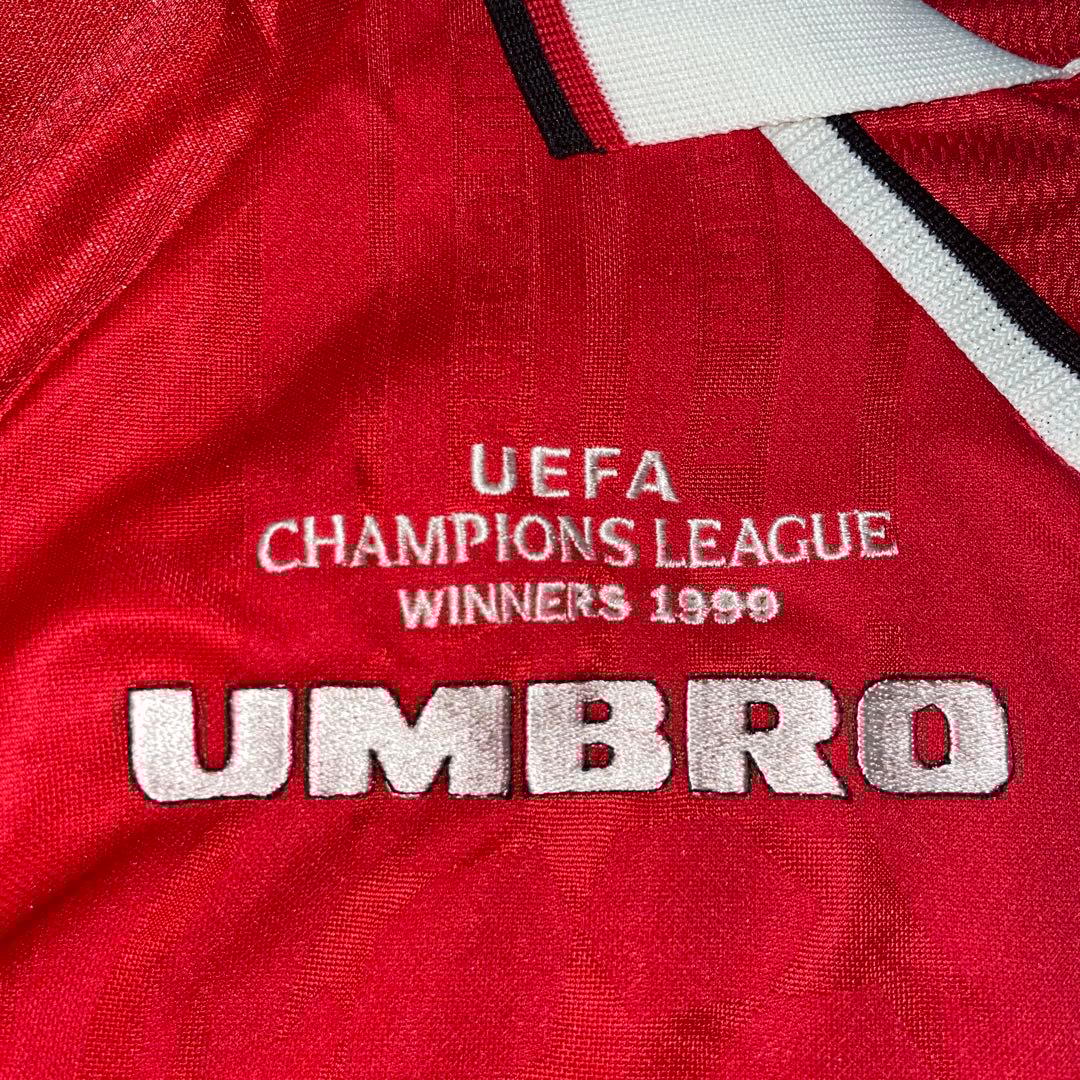 UMBRO マンチェスターユナイテッド　ベッカム　ユニホーム　Lサイズ