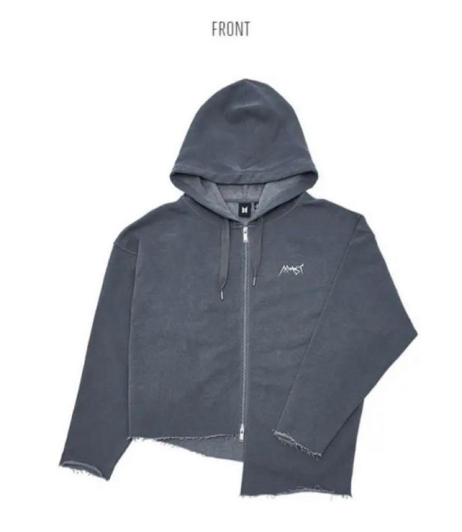 JUNG KOOK ARMYST ZIP-UP HOODY BTS サイズL