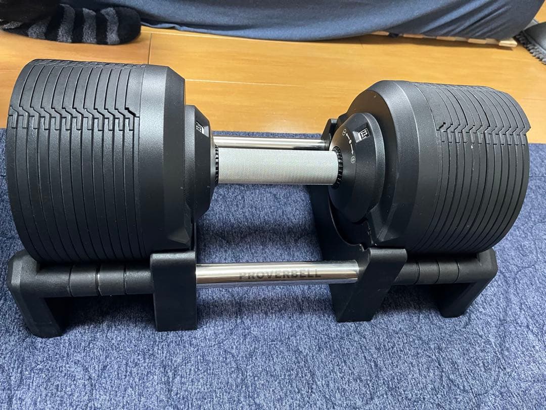 PROVERBELL 可変式ダンベル 41.5キロ②