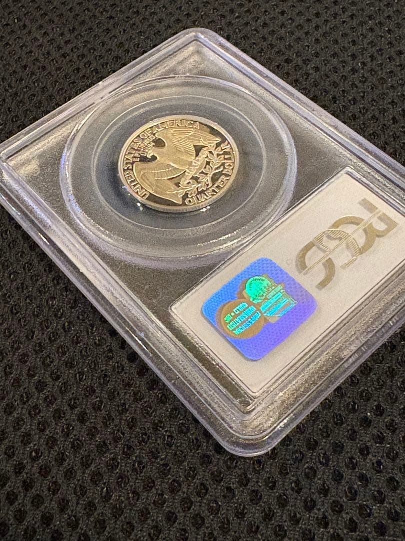 1995-S ワシントン クォーター 銀貨 PCGS PR70 DCAM