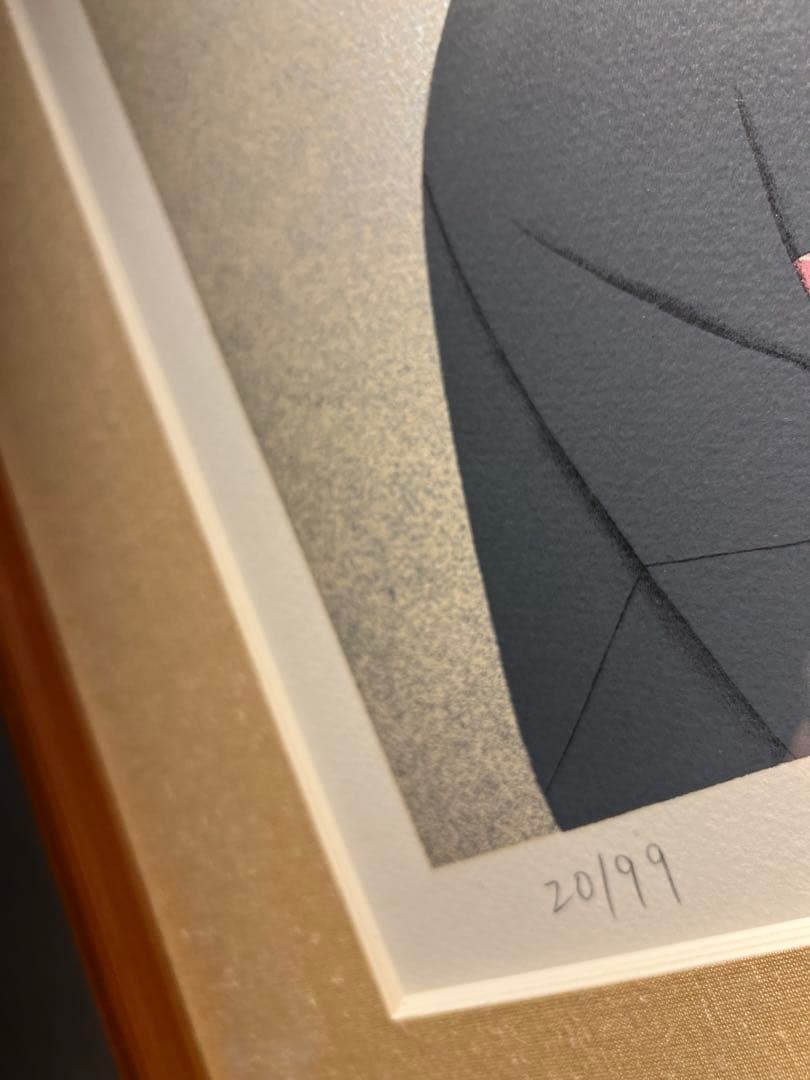 森田曠平【美人画】　【春夏秋冬-夏】lithograph 99限定