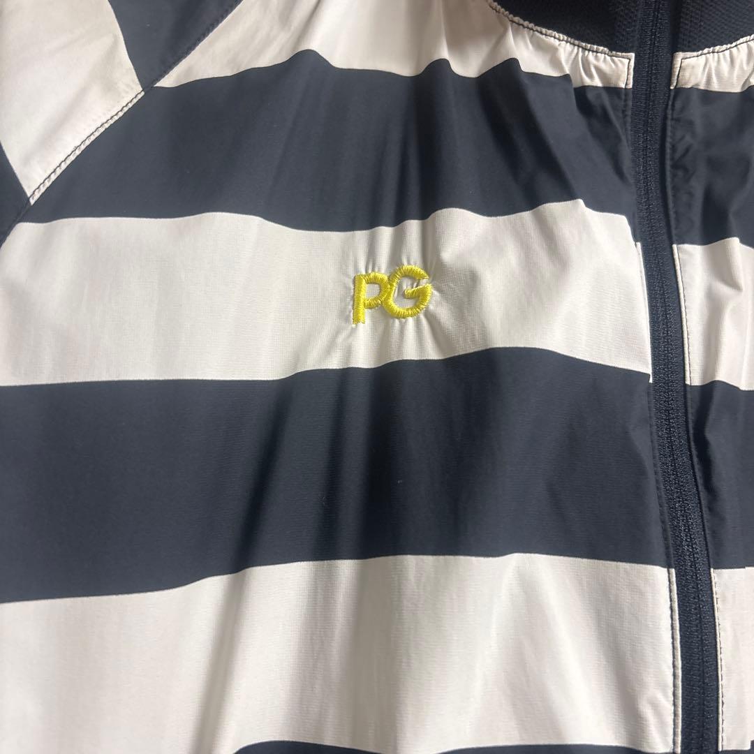 PEARLY GATES ストライプナイロンジャケット