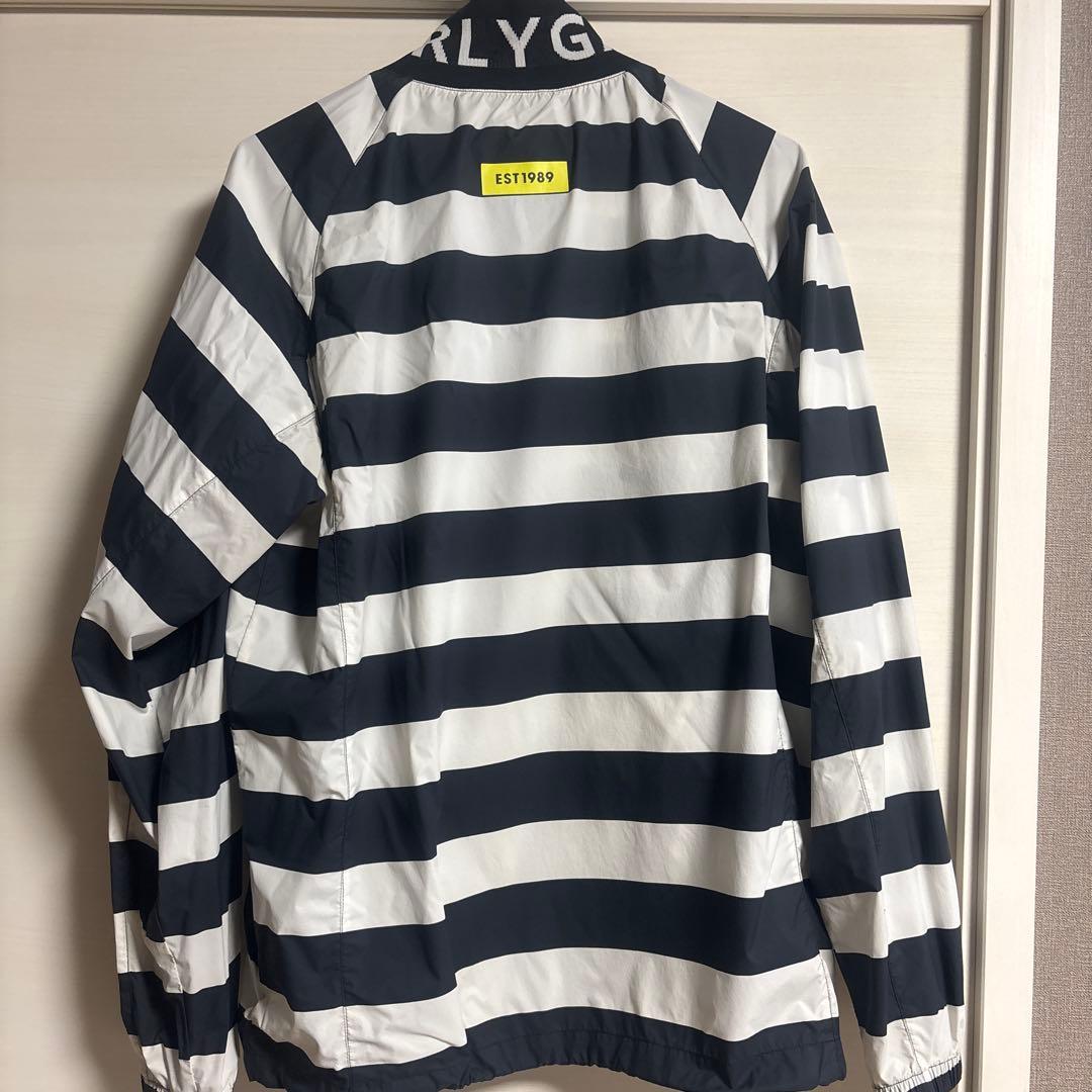 PEARLY GATES ストライプナイロンジャケット