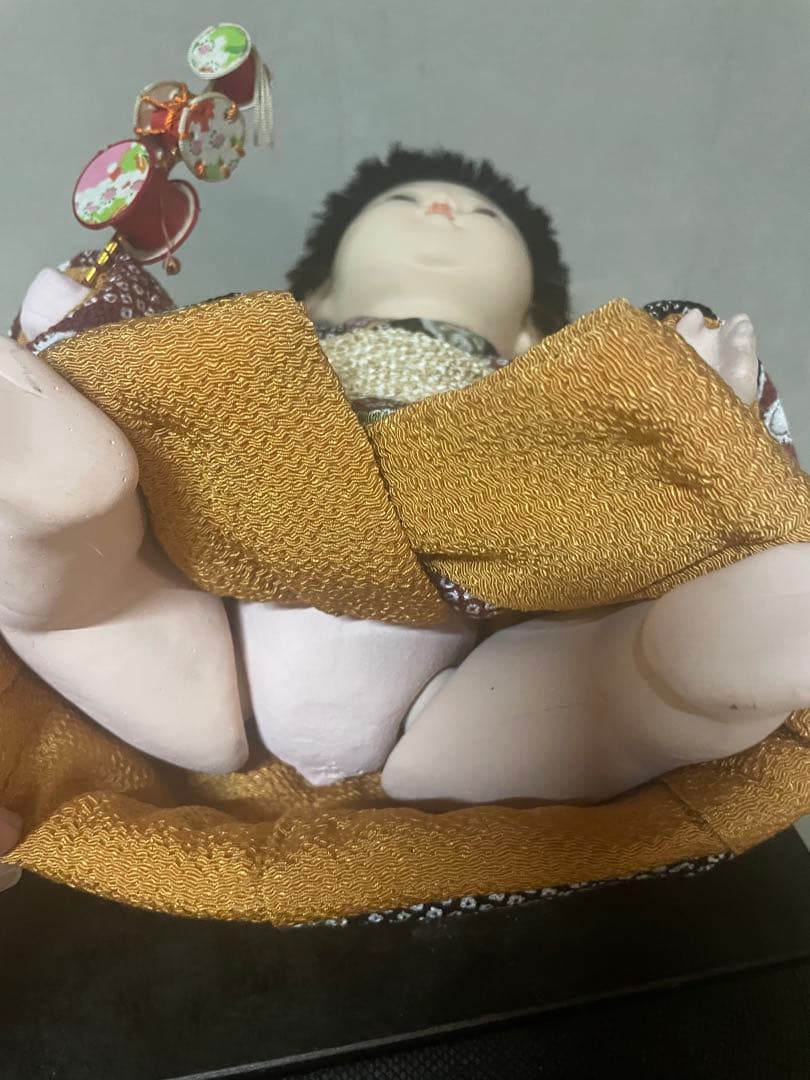 新春お値下げ 市松人形 でんでん太鼓 男の子 アンティーク 縁起物