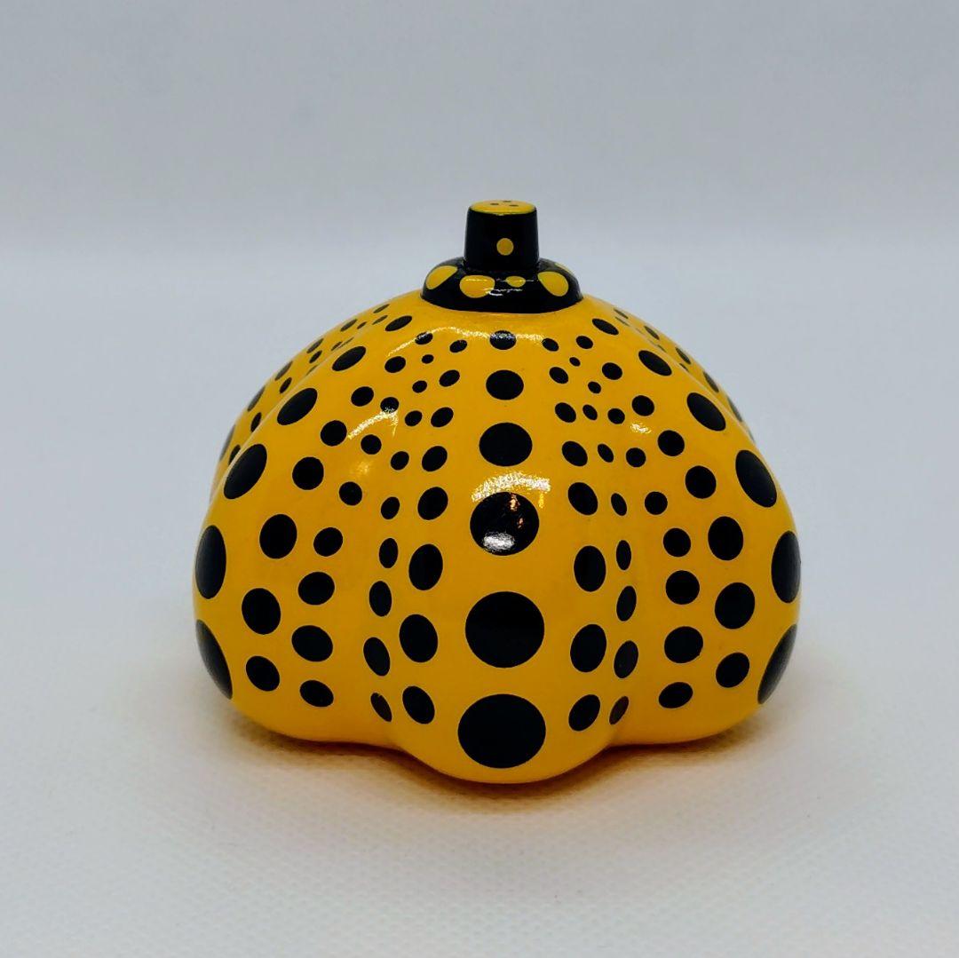 【希少品】草間彌生 パンプキン かぼちゃ オブジェ ペーパーウェイト 箱付