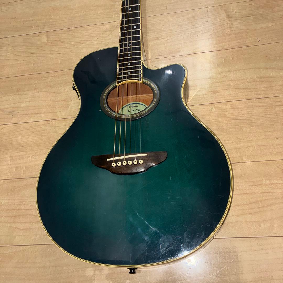 美品　希少　高級エレアコギターYAMAHA APX-7Aトップ単板
