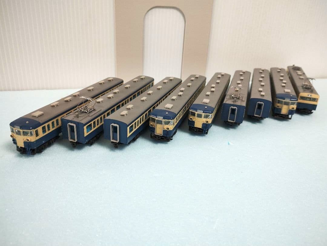 【KATO】Nゲージ115系+クモユニ82　電車9両セット