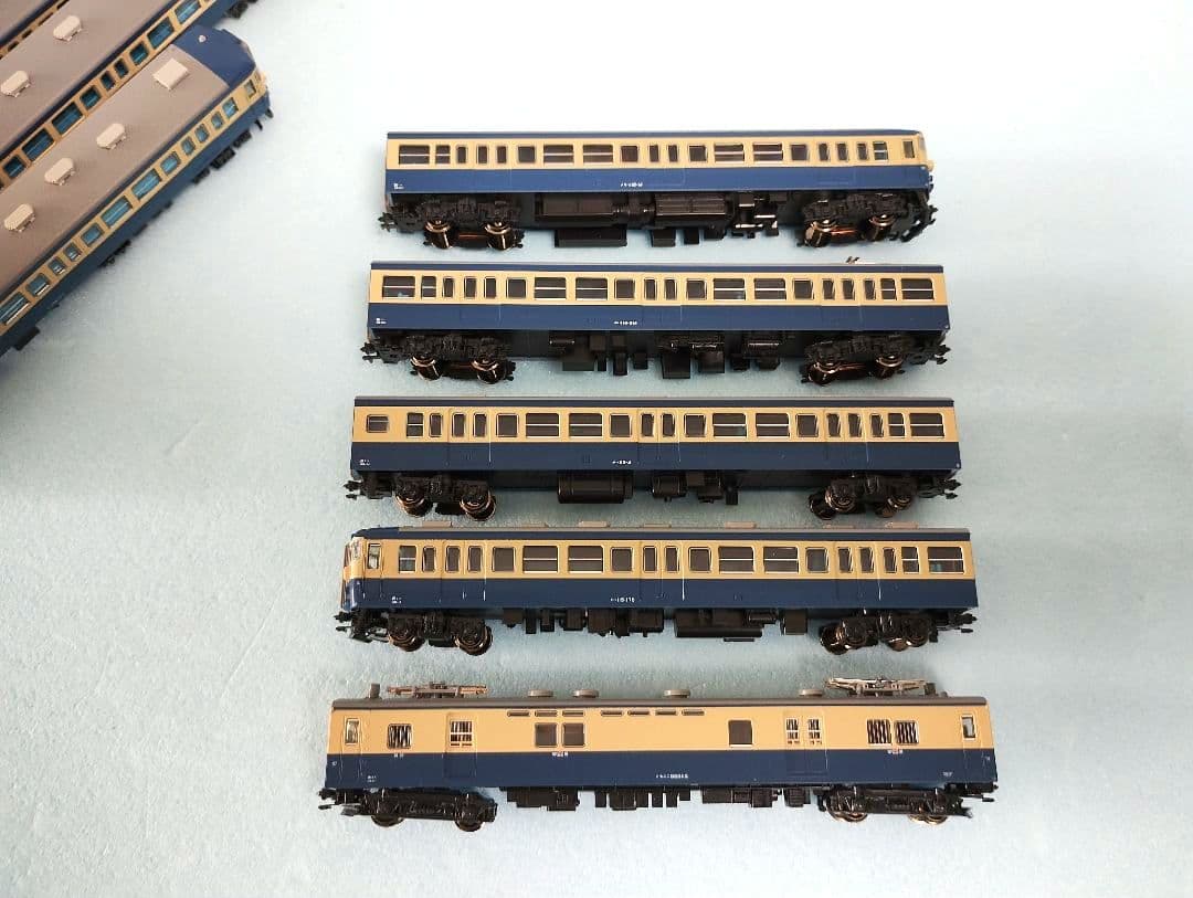 【KATO】Nゲージ115系+クモユニ82　電車9両セット