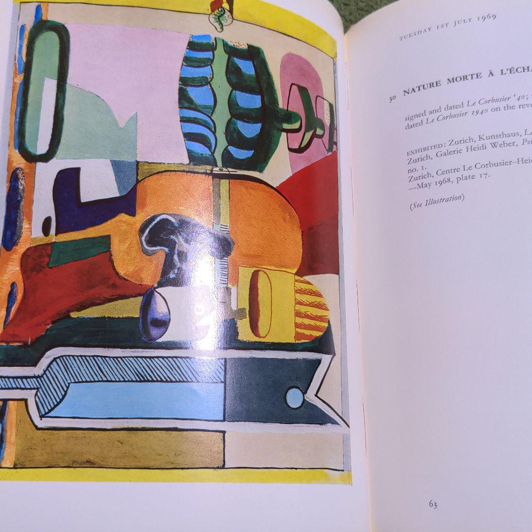 激レア　ル・コルビュジエ　1969年　サザビー競売展覧会作品集