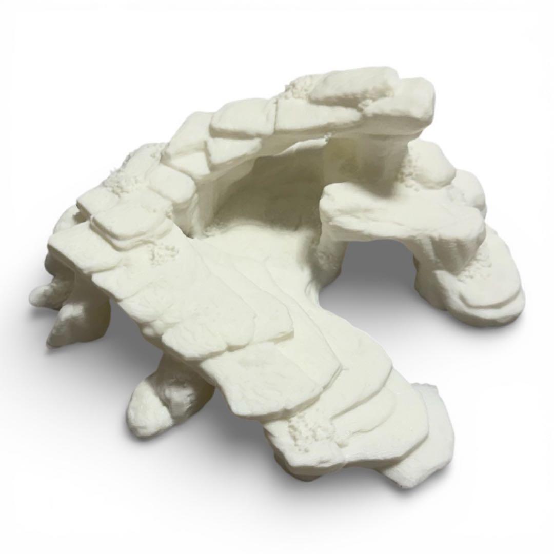 【自由塗装品】 岩型レイアウト用品　自由塗装品