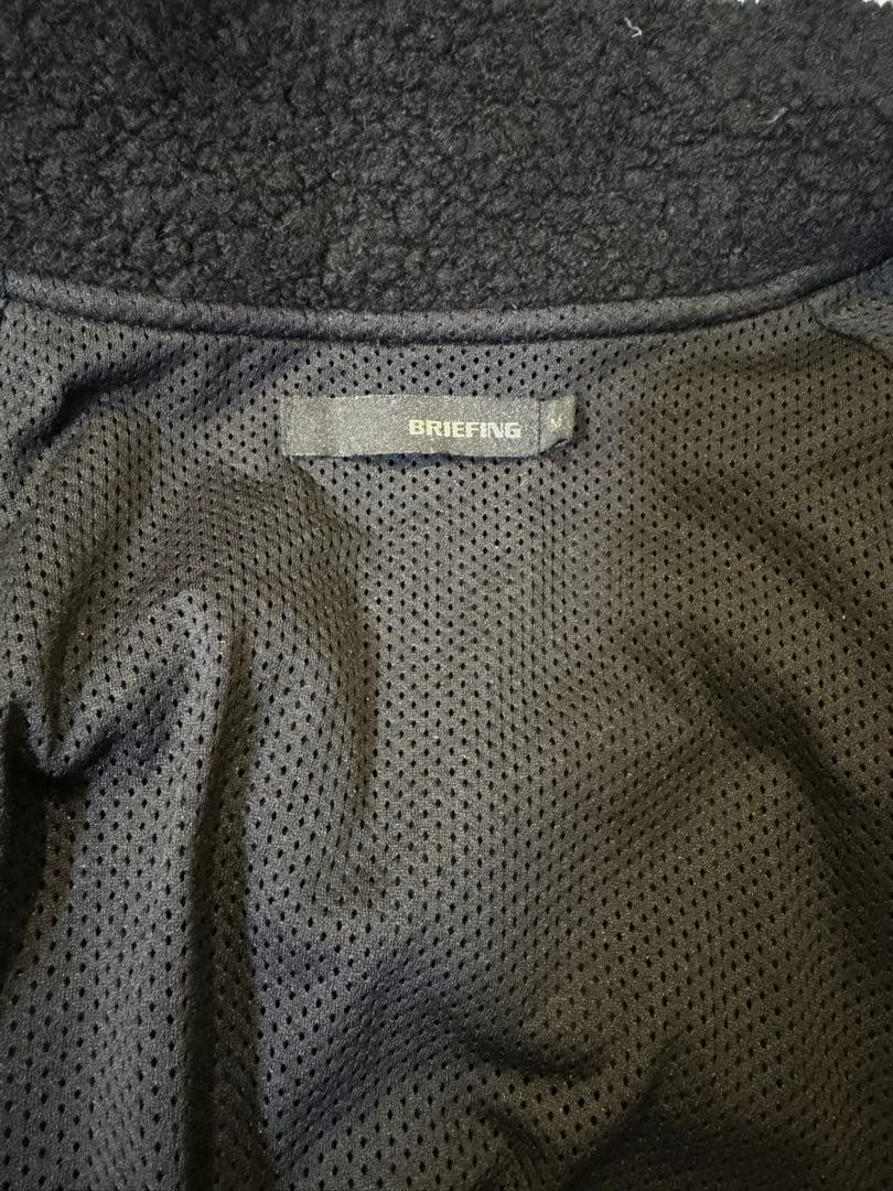 BRIEFING GOLF ウールボアブルゾン