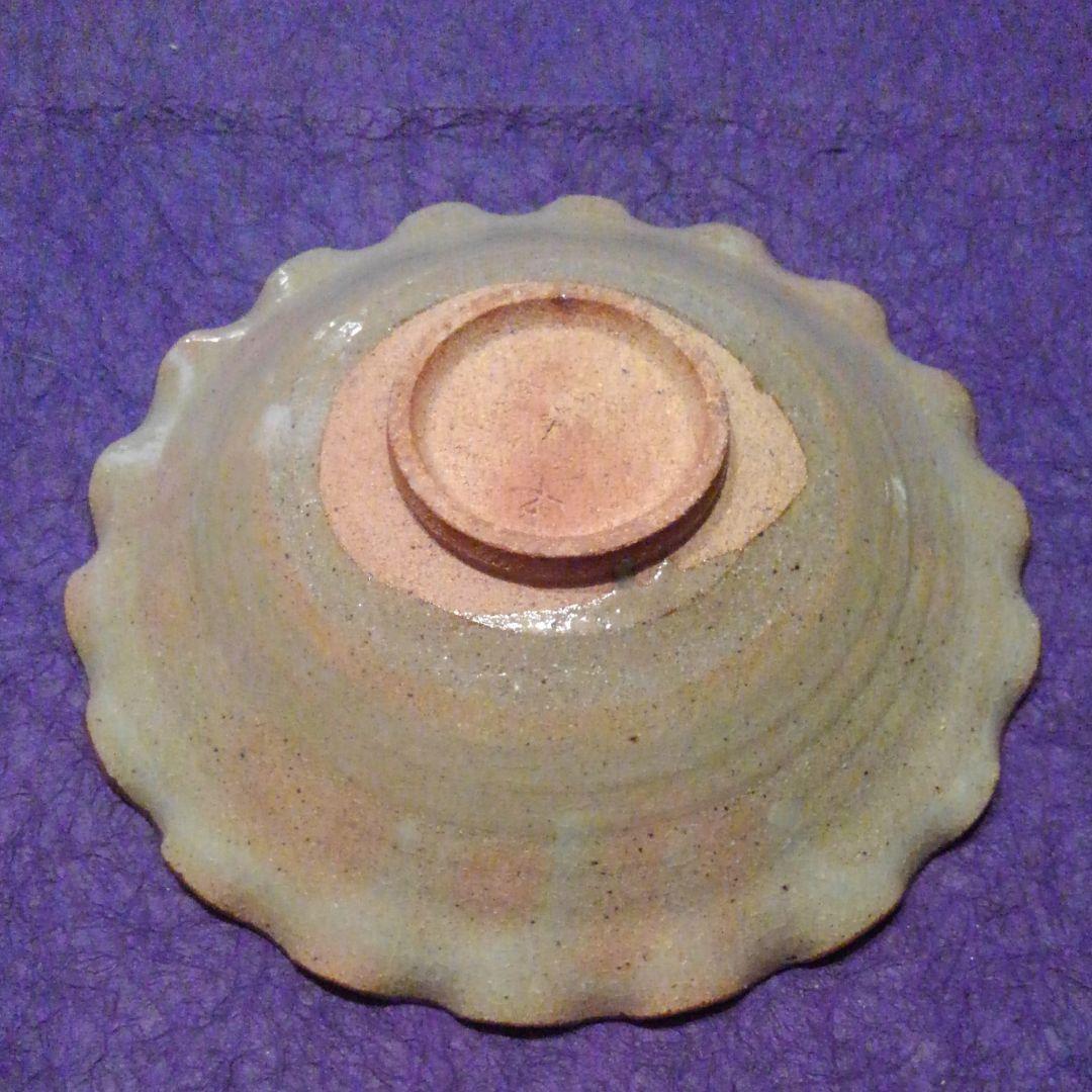 唐津焼　絵唐津草花画深皿五客揃