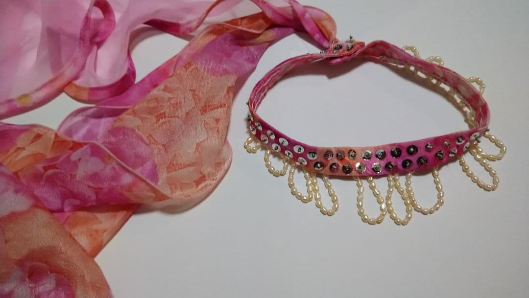 社交ダンス用ピンクドレス