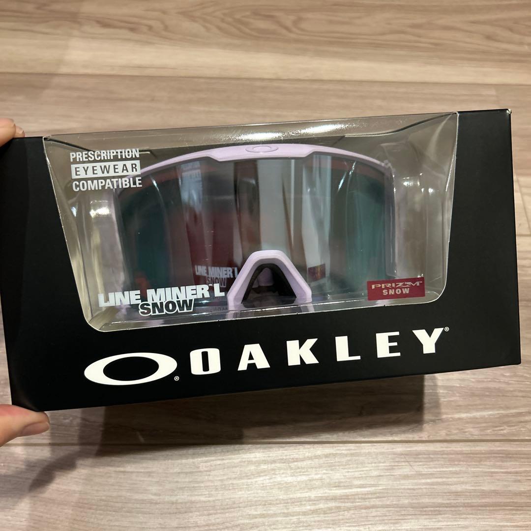 OAKLEY LINE MINER L  ゴーグル　シグネーチャーモデル