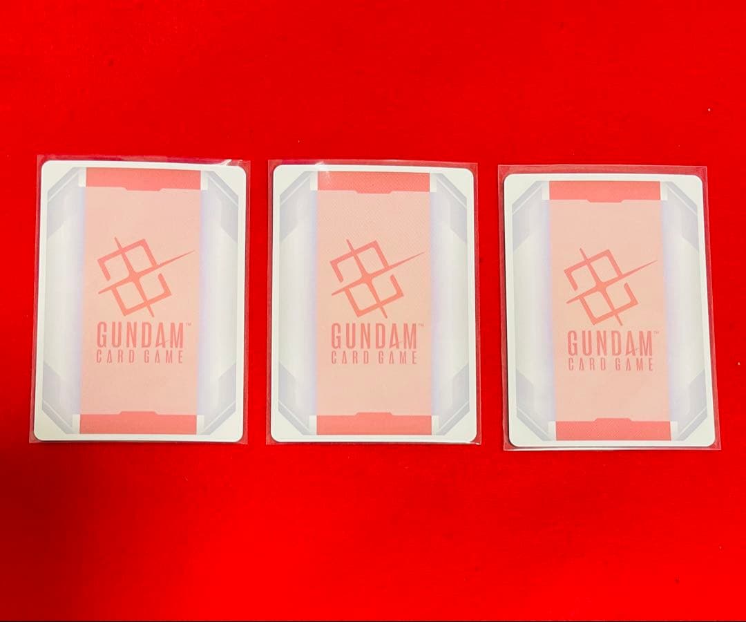 ガンダムカードゲーム　キラ・ヤマト&ストライクガンダム　リソース　3枚セット