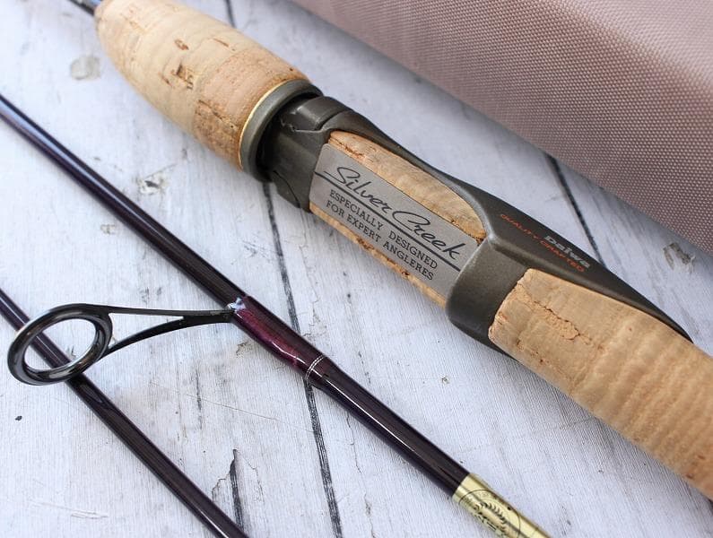 美品 ダイワ シルバークリークX 604-LRS パックロッド